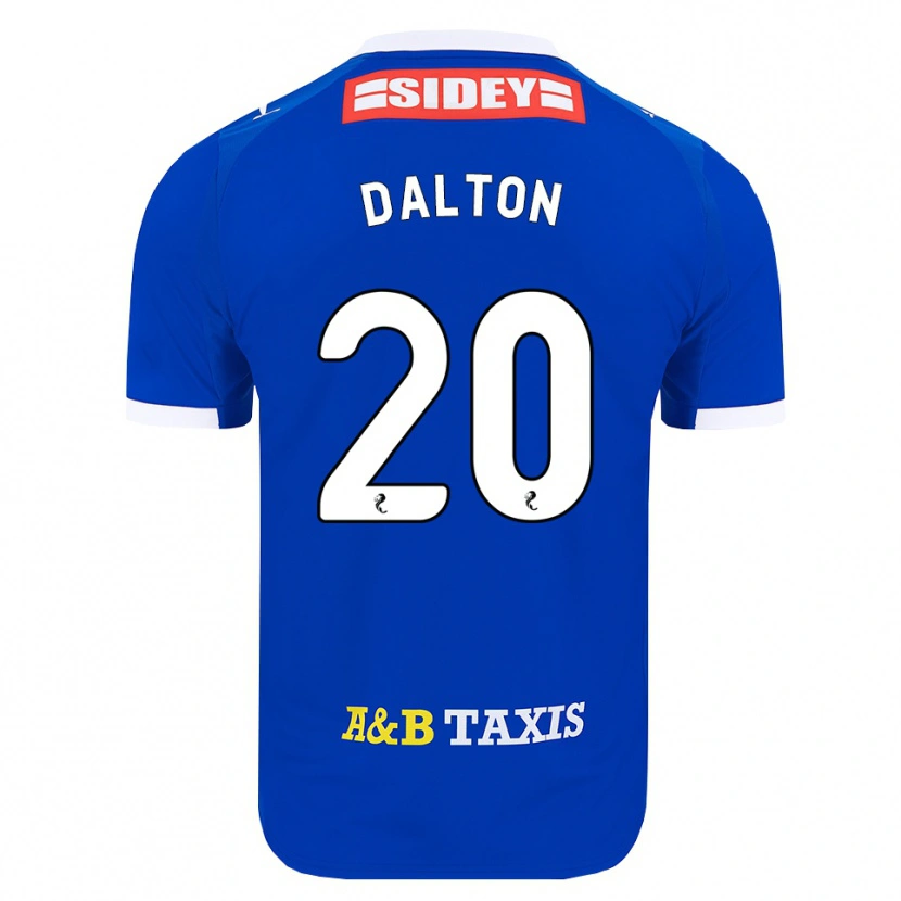 Danxen Niño Camiseta Sean Dalton #20 Azul Rojo Amarillo 1ª Equipación 2026/27 La Camisa