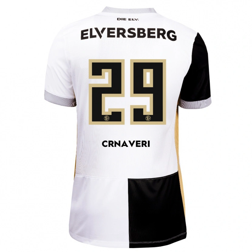 Danxen Niño Camiseta Laureta Crnaveri #29 Negro Blanco Marrón 1ª Equipación 2026/27 La Camisa