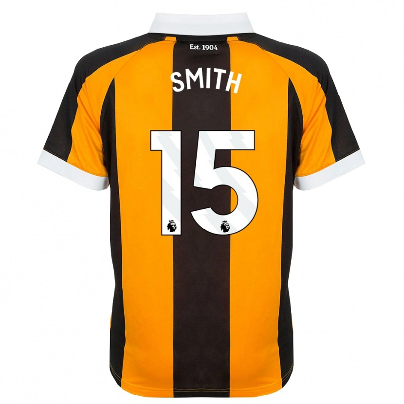 Danxen Niño Camiseta Suey Smith #15 Naranja Negro Blanco 1ª Equipación 2026/27 La Camisa