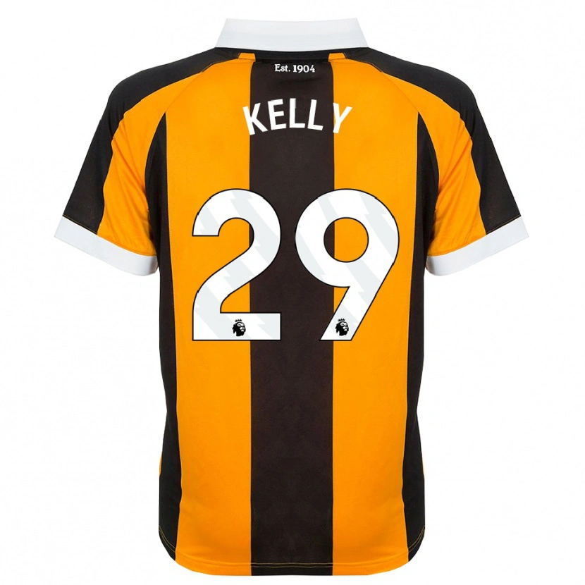 Danxen Niño Camiseta Ace Kelly #29 Naranja Negro Blanco 1ª Equipación 2026/27 La Camisa