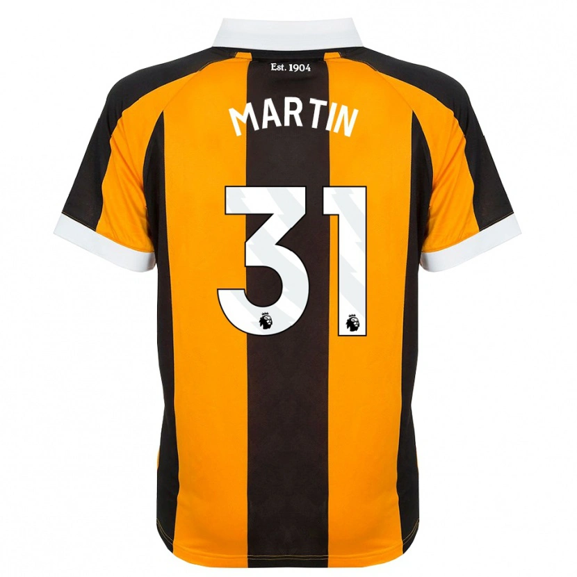 Danxen Niño Camiseta Faith Martin #31 Naranja Negro Blanco 1ª Equipación 2026/27 La Camisa