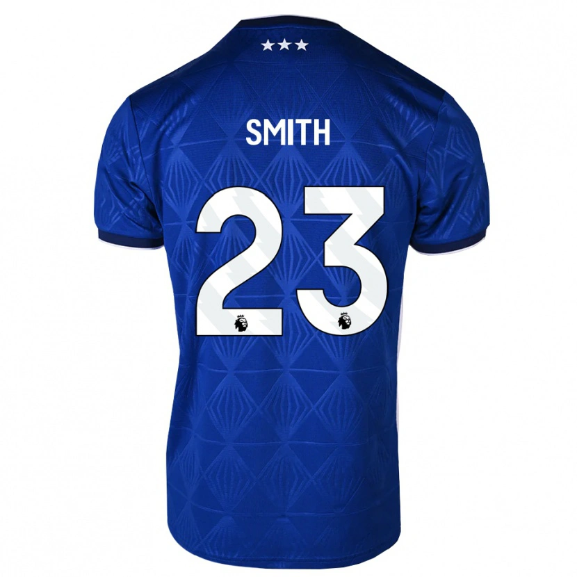 Danxen Niño Camiseta Abbi Smith #23 Azul Medio Blanco Rojo 1ª Equipación 2026/27 La Camisa
