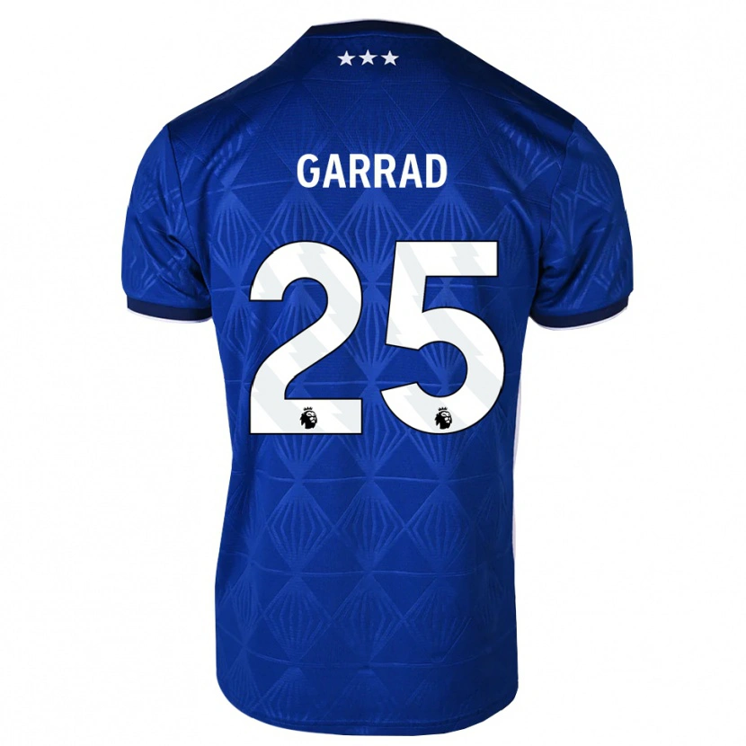 Danxen Niño Camiseta Grace Garrad #25 Azul Medio Blanco Rojo 1ª Equipación 2026/27 La Camisa