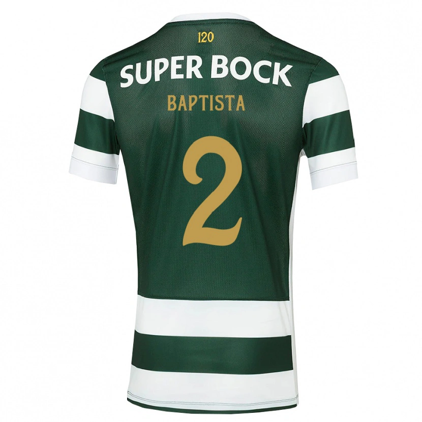 Danxen Niño Camiseta Martim Baptista #2 Grisardodarkslategray Blanco 1ª Equipación 2026/27 La Camisa