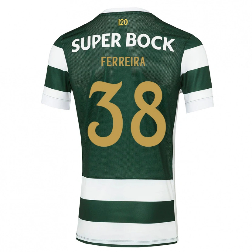 Danxen Niño Camiseta Marta Ferreira #38 Grisardodarkslategray Blanco 1ª Equipación 2026/27 La Camisa