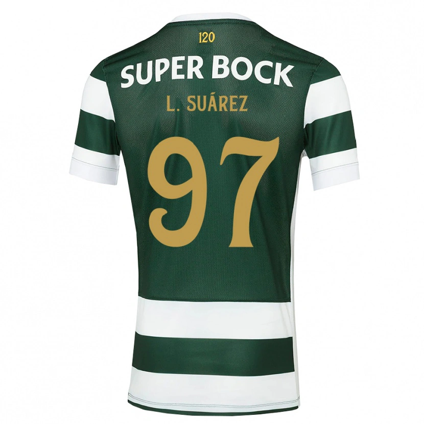 Danxen Niño Camiseta Luis Suárez #97 Grisardodarkslategray Blanco 1ª Equipación 2026/27 La Camisa