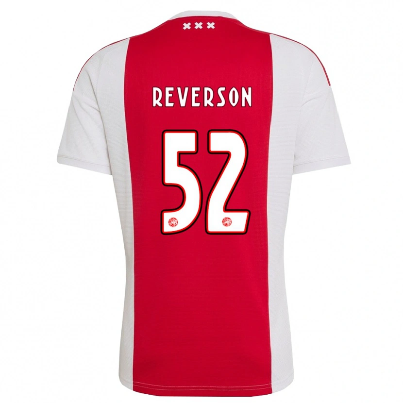 Danxen Niño Camiseta Paul Reverson #52 Rojo Blanco Amarillo 1ª Equipación 2026/27 La Camisa