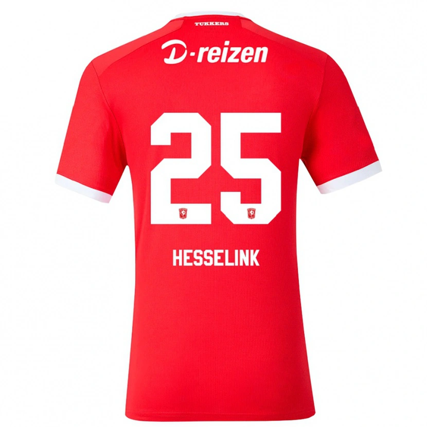 Danxen Niño Camiseta Lucas Vennegoor Of Hesselink #25 Rojo Blanco 1ª Equipación 2026/27 La Camisa