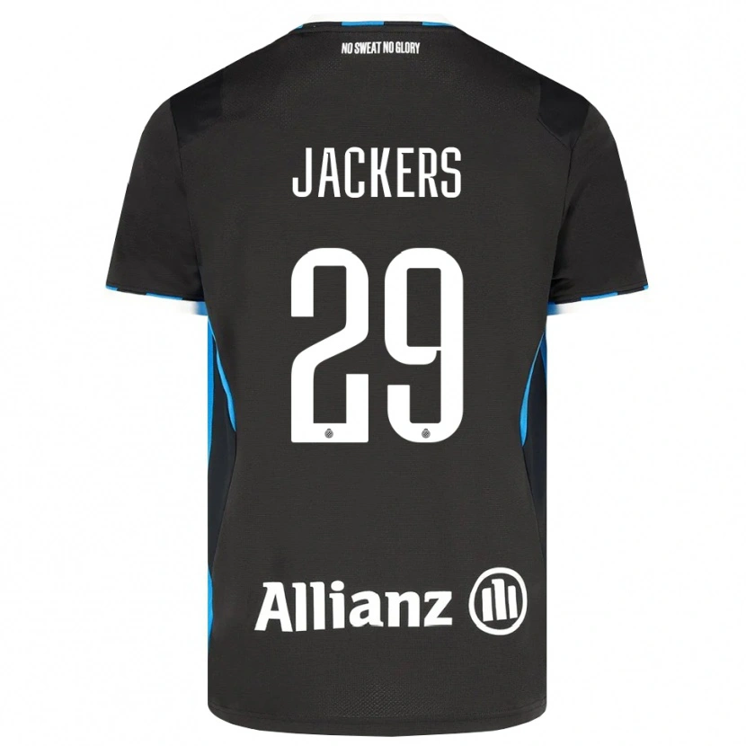Danxen Niño Camiseta Nordin Jackers #29 Negro Rojo Azul 1ª Equipación 2026/27 La Camisa