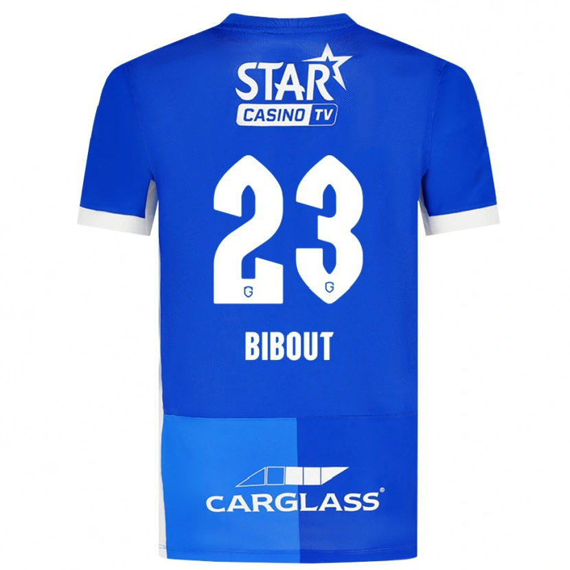 Danxen Niño Camiseta Aaron Bibout #23 Azulmedio Azulreal Blanco 1ª Equipación 2026/27 La Camisa