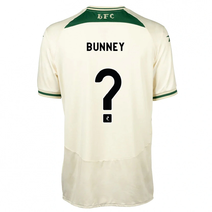 Danxen Niño Camiseta Jack Bunney #0 Blanco Verde Bosque 2ª Equipación 2026/27 La Camisa