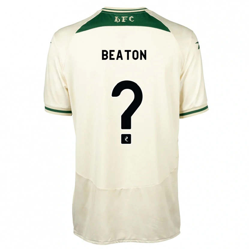 Danxen Niño Camiseta Christian Beaton #0 Blanco Verde Bosque 2ª Equipación 2026/27 La Camisa