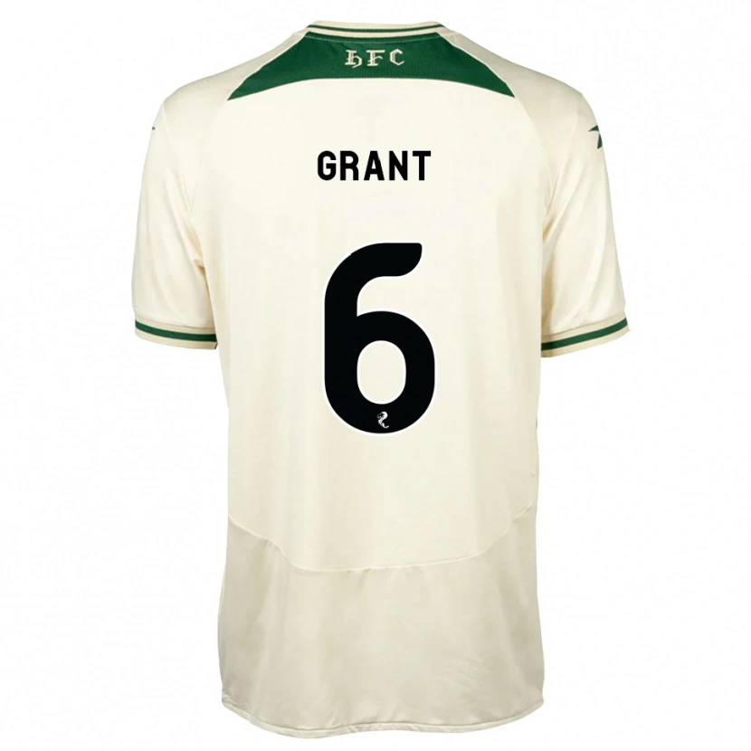 Danxen Niño Camiseta Ciara Grant #6 Blanco Verde Bosque 2ª Equipación 2026/27 La Camisa