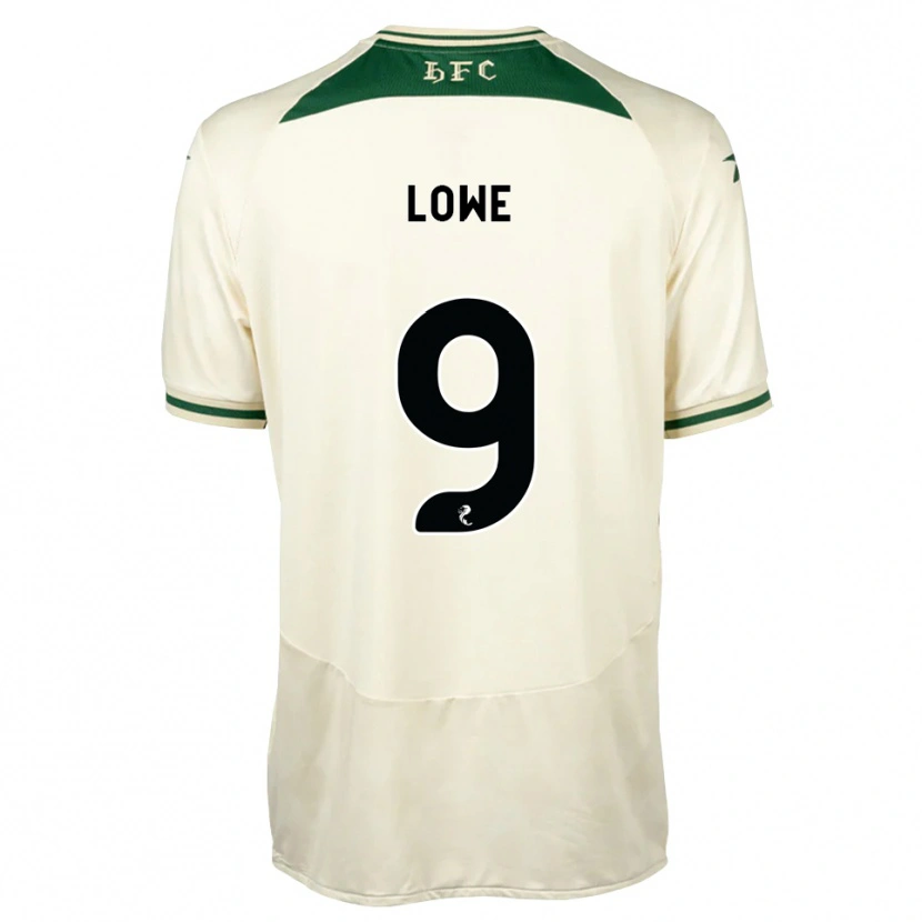 Danxen Niño Camiseta Nathan Lowe #9 Blanco Verde Bosque 2ª Equipación 2026/27 La Camisa