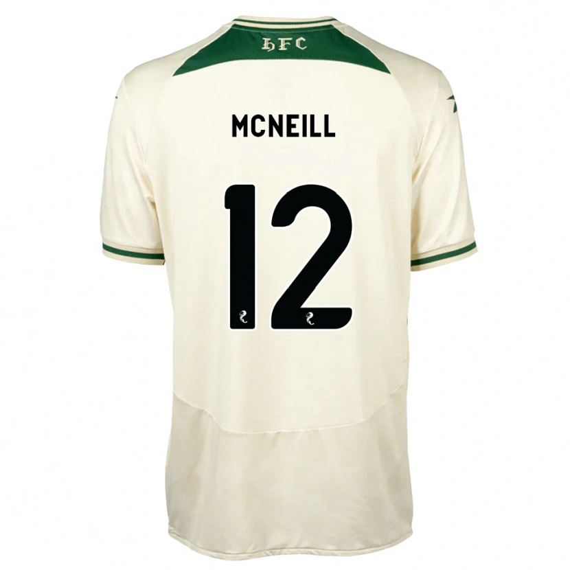 Danxen Niño Camiseta Lewis Mcneill #12 Blanco Verde Bosque 2ª Equipación 2026/27 La Camisa