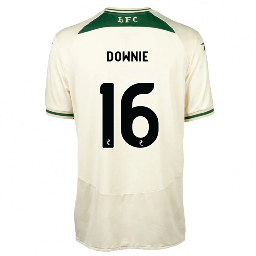 Danxen Niño Camiseta Reiss Downie #16 Blanco Verde Bosque 2ª Equipación 2026/27 La Camisa