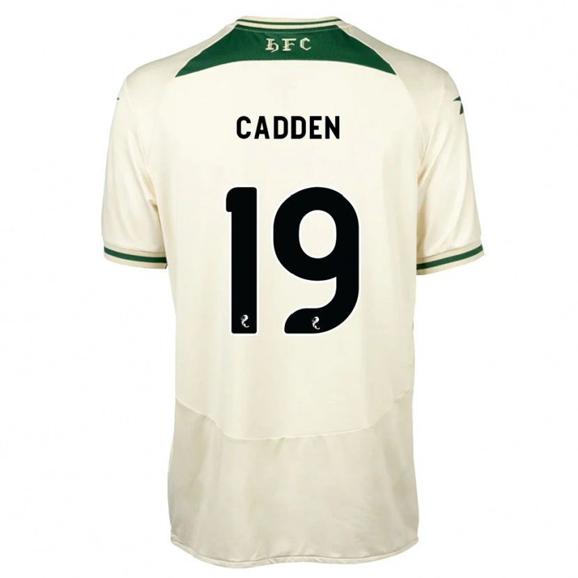 Danxen Niño Camiseta Nicky Cadden #19 Blanco Verde Bosque 2ª Equipación 2026/27 La Camisa