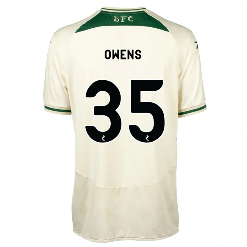 Danxen Niño Camiseta Freddie Owens #35 Blanco Verde Bosque 2ª Equipación 2026/27 La Camisa