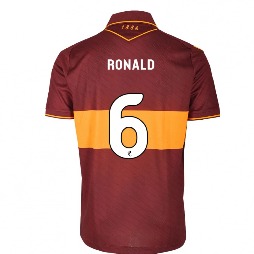 Danxen Niño Camiseta Lucy Ronald #6 Naranja Granate 2ª Equipación 2026/27 La Camisa