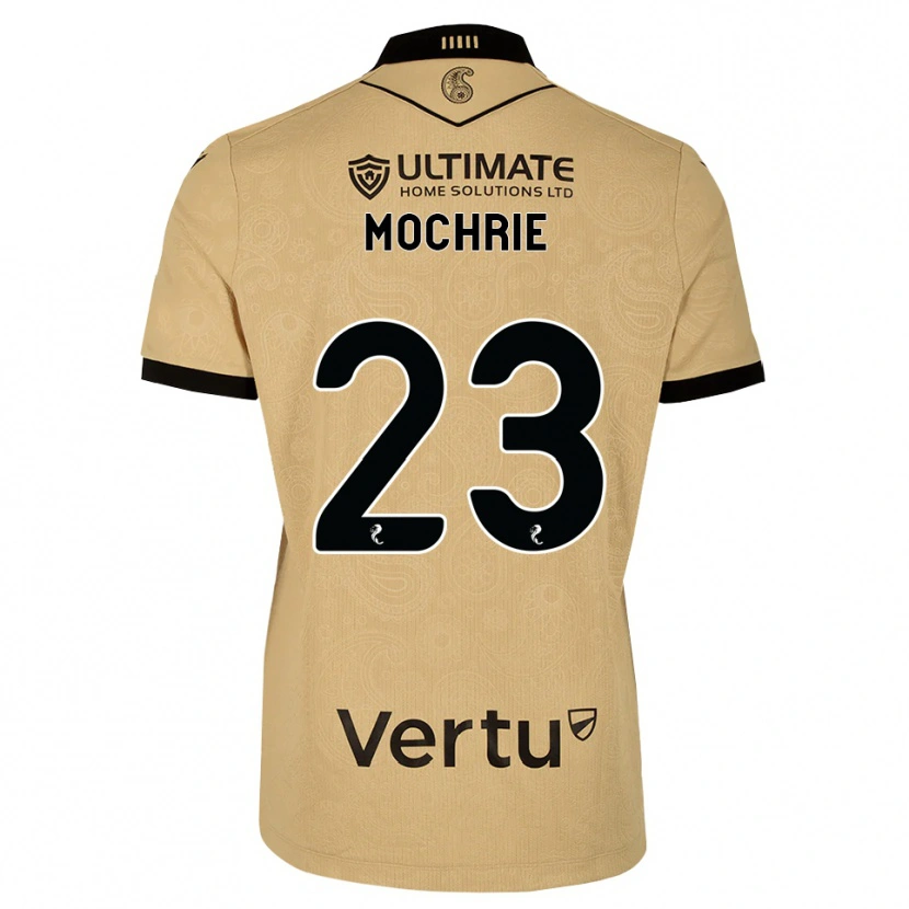 Danxen Niño Camiseta Chris Mochrie #23 Madera De Burlón Negro 2ª Equipación 2026/27 La Camisa