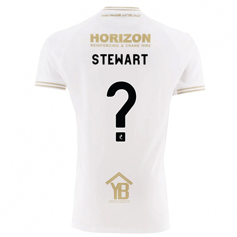 Danxen Niño Camiseta Ella Stewart #0 Trigo Blanco 2ª Equipación 2026/27 La Camisa
