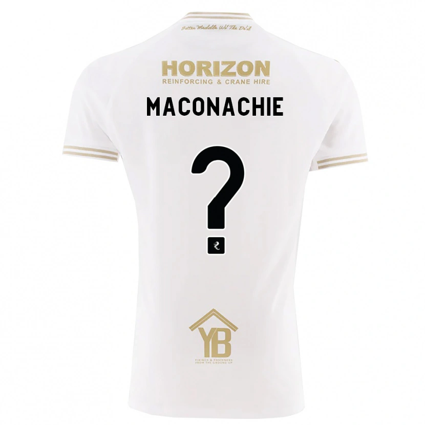 Danxen Niño Camiseta Charlotte Maconachie #0 Trigo Blanco 2ª Equipación 2026/27 La Camisa