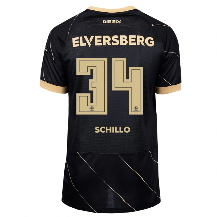 Danxen Niño Camiseta Hannah Schillo #34 Negro Marrón 2ª Equipación 2026/27 La Camisa