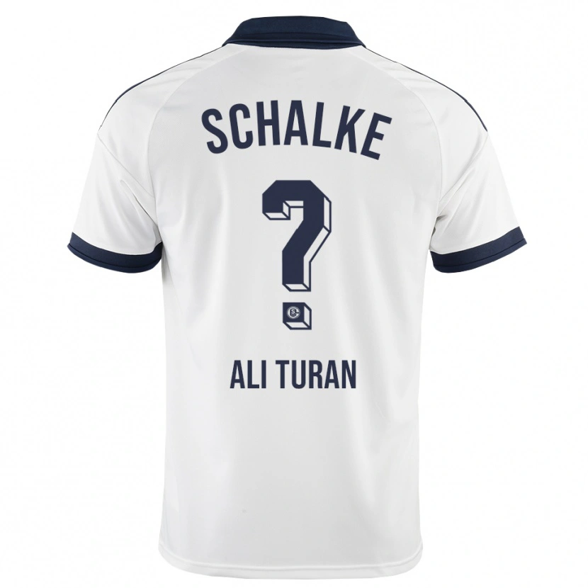 Danxen Niño Camiseta Miran Ali Turan #0 Negro Blanco 2ª Equipación 2026/27 La Camisa