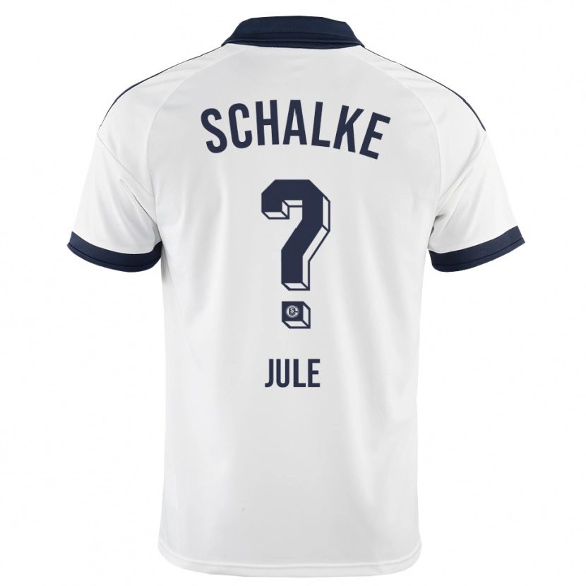 Danxen Niño Camiseta Jule Dallmann #0 Negro Blanco 2ª Equipación 2026/27 La Camisa
