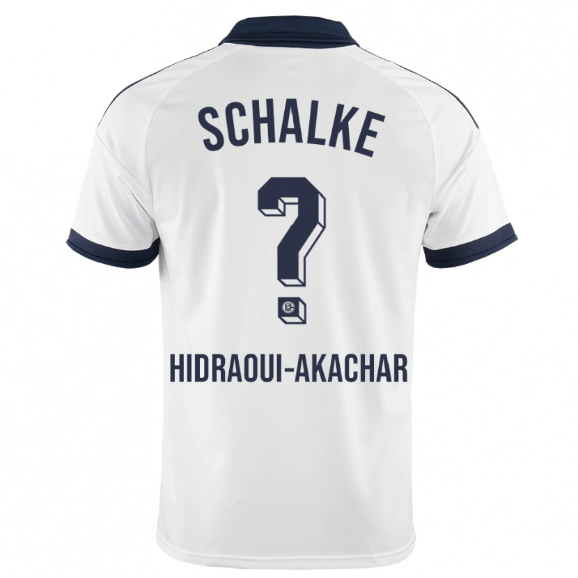 Danxen Niño Camiseta Yassin Hidraoui-Akachar #0 Negro Blanco 2ª Equipación 2026/27 La Camisa