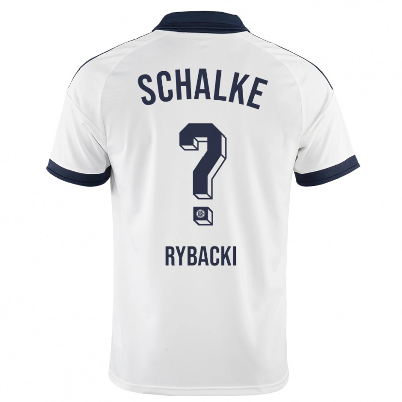 Danxen Niño Camiseta Pia Rybacki #0 Negro Blanco 2ª Equipación 2026/27 La Camisa