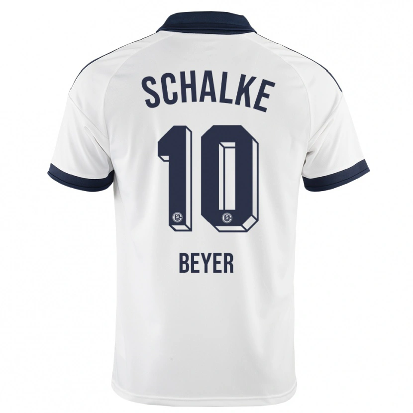 Danxen Niño Camiseta Pia Beyer #10 Negro Blanco 2ª Equipación 2026/27 La Camisa