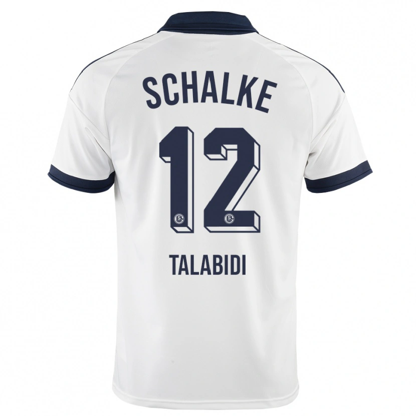 Danxen Niño Camiseta Malik Talabidi #12 Negro Blanco 2ª Equipación 2026/27 La Camisa