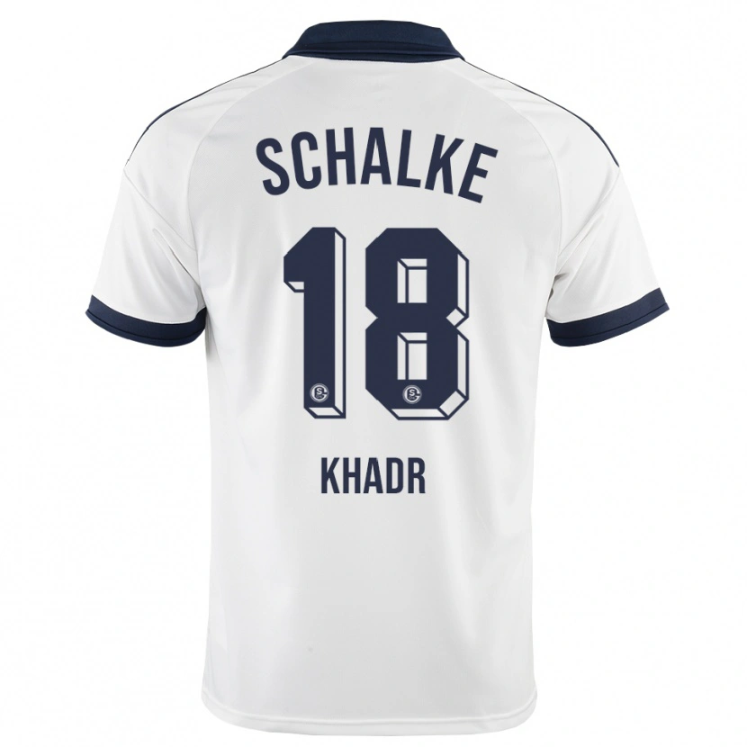 Danxen Niño Camiseta Mika Khadr #18 Negro Blanco 2ª Equipación 2026/27 La Camisa