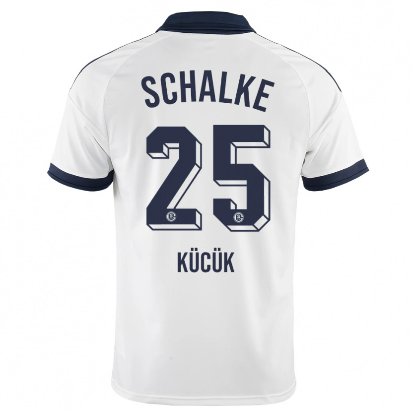 Danxen Niño Camiseta Yüksel Kücük #25 Negro Blanco 2ª Equipación 2026/27 La Camisa