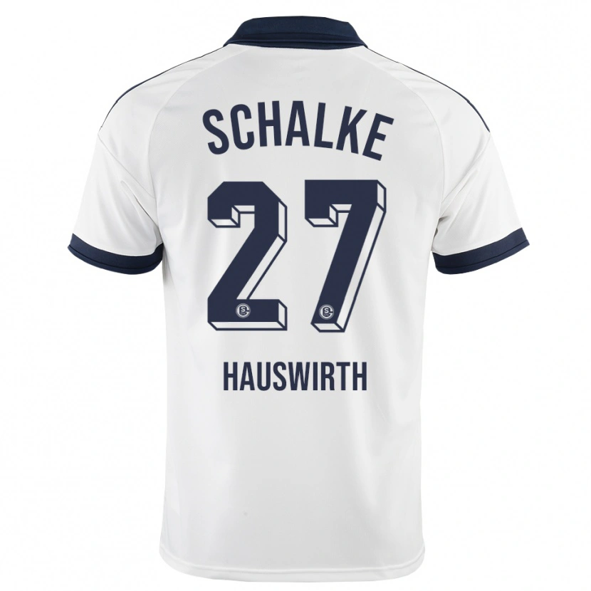 Danxen Niño Camiseta Max Hauswirth #27 Negro Blanco 2ª Equipación 2026/27 La Camisa