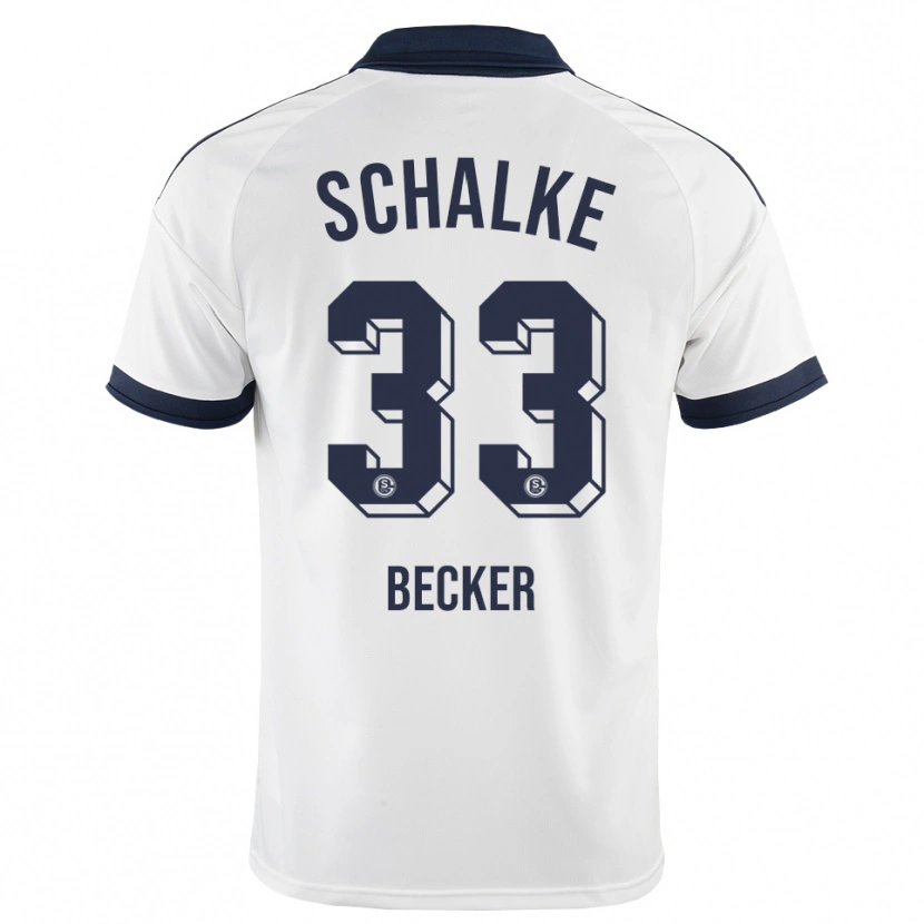 Danxen Niño Camiseta Vitalie Becker #33 Negro Blanco 2ª Equipación 2026/27 La Camisa
