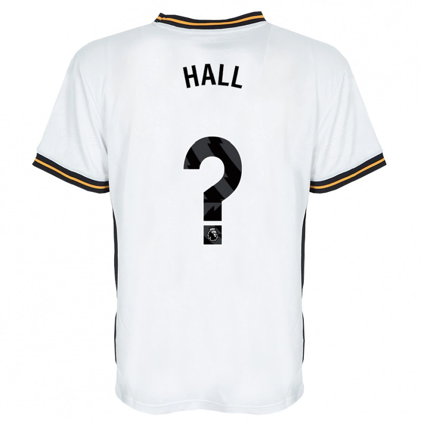 Danxen Niño Camiseta Sincere Hall #0 Blanco Naranja Negro 2ª Equipación 2026/27 La Camisa
