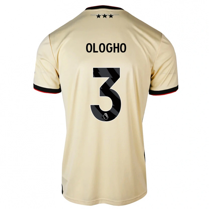 Danxen Niño Camiseta Daniel Ologho #3 Lemonchiffon Negro Rojo 2ª Equipación 2026/27 La Camisa