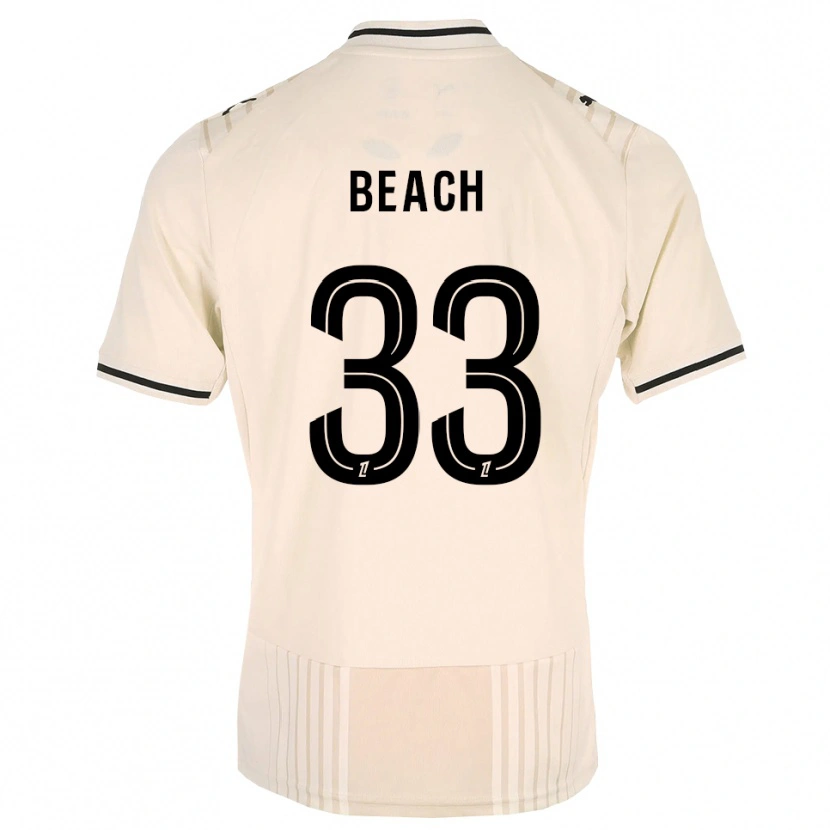 Danxen Niño Camiseta Patrick Beach #33 Encaje Antiguo Negro Blanco Antique 2ª Equipación 2026/27 La Camisa