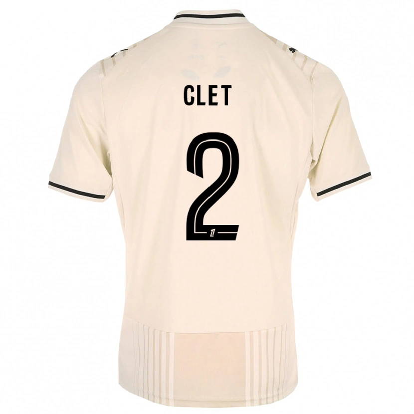 Danxen Niño Camiseta Chrys Clet #2 Encaje Antiguo Negro Blanco Antique 2ª Equipación 2026/27 La Camisa
