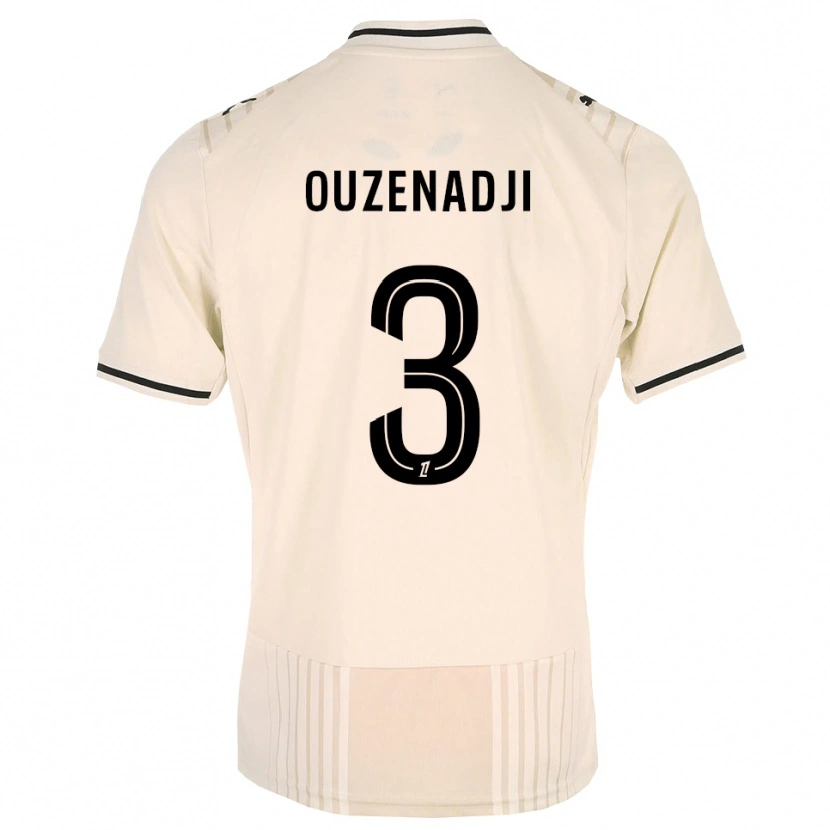 Danxen Niño Camiseta Anis Ouzenadji #3 Encaje Antiguo Negro Blanco Antique 2ª Equipación 2026/27 La Camisa