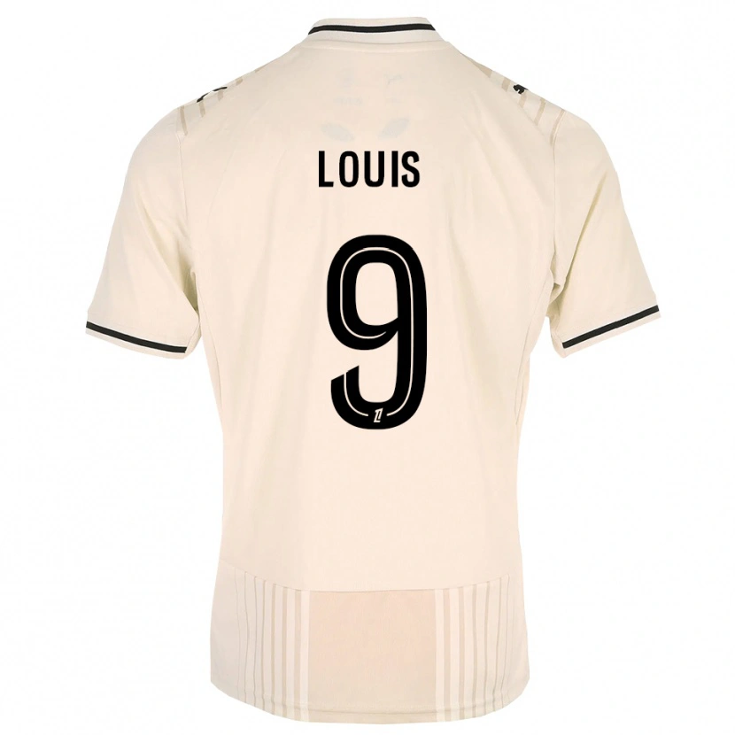 Danxen Niño Camiseta Thémis Louis #9 Encaje Antiguo Negro Blanco Antique 2ª Equipación 2026/27 La Camisa