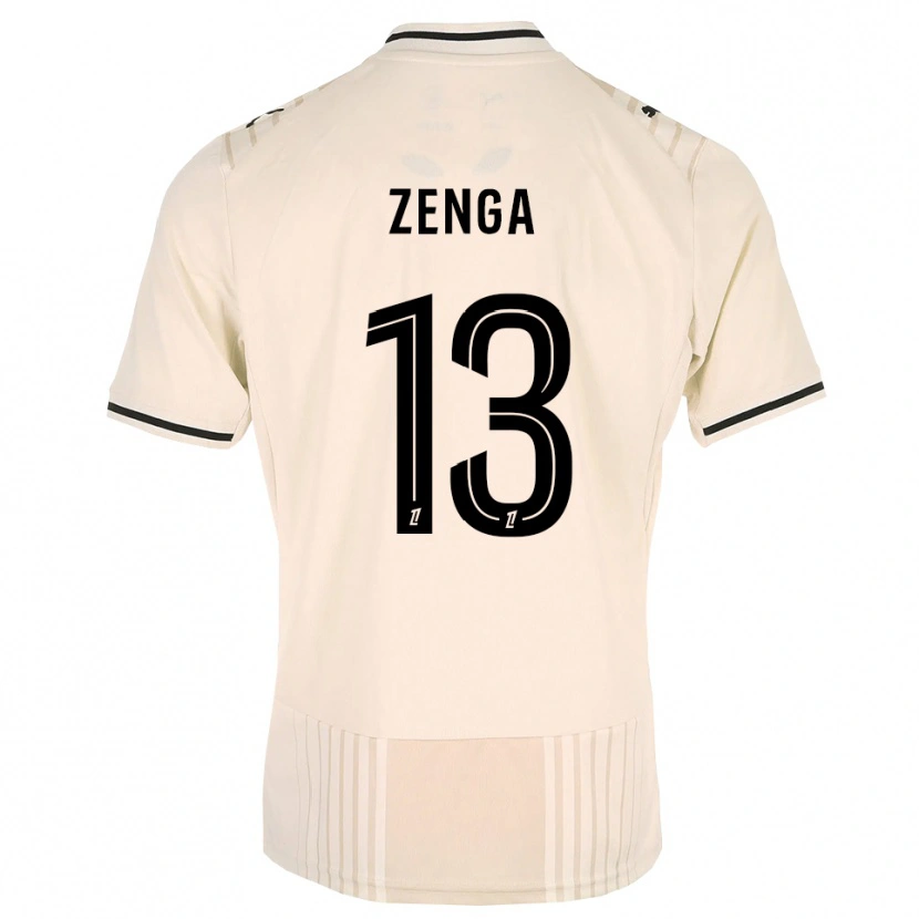 Danxen Niño Camiseta Preston Zenga #13 Encaje Antiguo Negro Blanco Antique 2ª Equipación 2026/27 La Camisa
