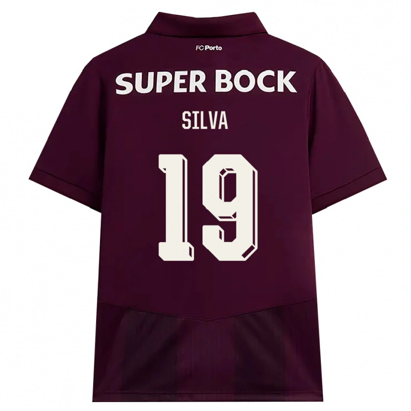 Danxen Niño Camiseta André Silva #19 Blanco Borgoña Blanco 2ª Equipación 2026/27 La Camisa