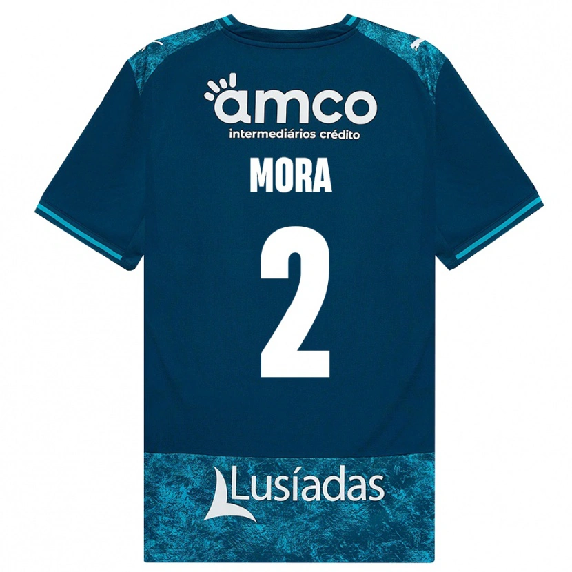 Danxen Niño Camiseta Ziad Mora #2 Grisardodarkslategray Turquesamedio 2ª Equipación 2026/27 La Camisa