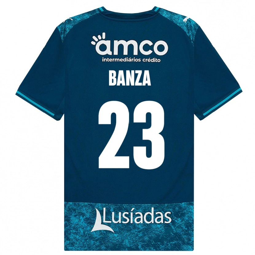 Danxen Niño Camiseta Simon Banza #23 Grisardodarkslategray Turquesamedio 2ª Equipación 2026/27 La Camisa