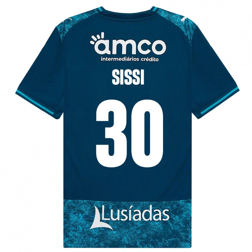 Danxen Niño Camiseta Sissi #30 Grisardodarkslategray Turquesamedio 2ª Equipación 2026/27 La Camisa