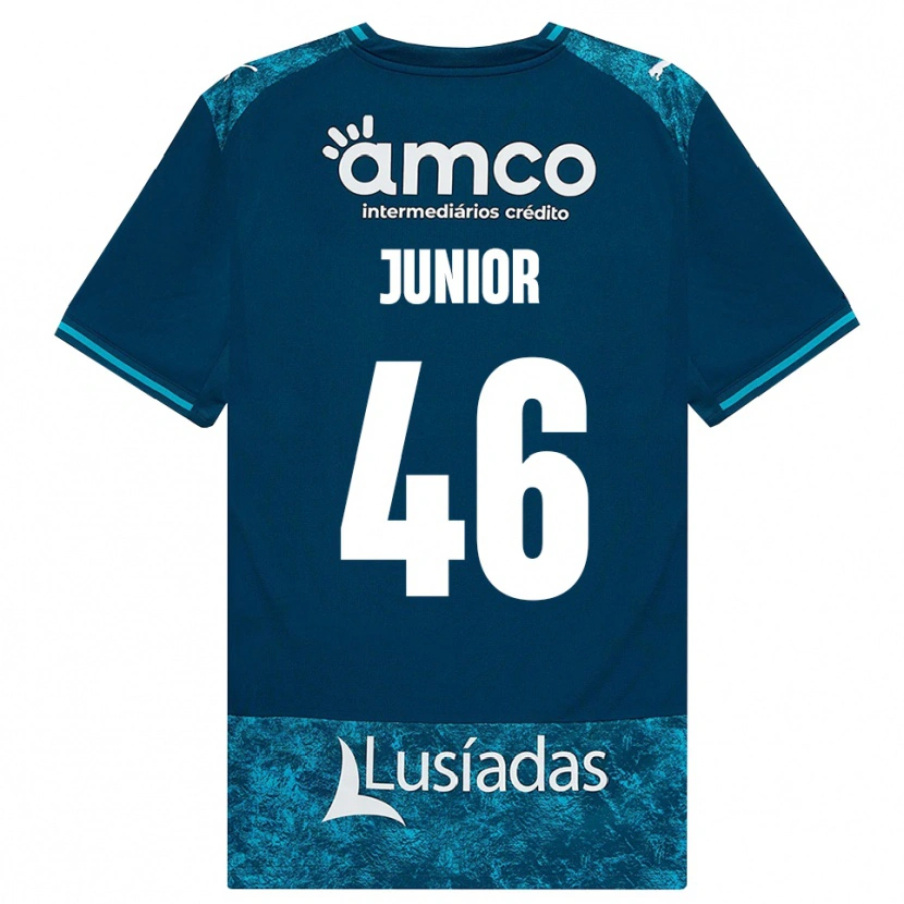 Danxen Niño Camiseta Mário Junior #46 Grisardodarkslategray Turquesamedio 2ª Equipación 2026/27 La Camisa