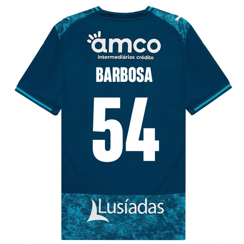 Danxen Niño Camiseta Gui Barbosa #54 Grisardodarkslategray Turquesamedio 2ª Equipación 2026/27 La Camisa
